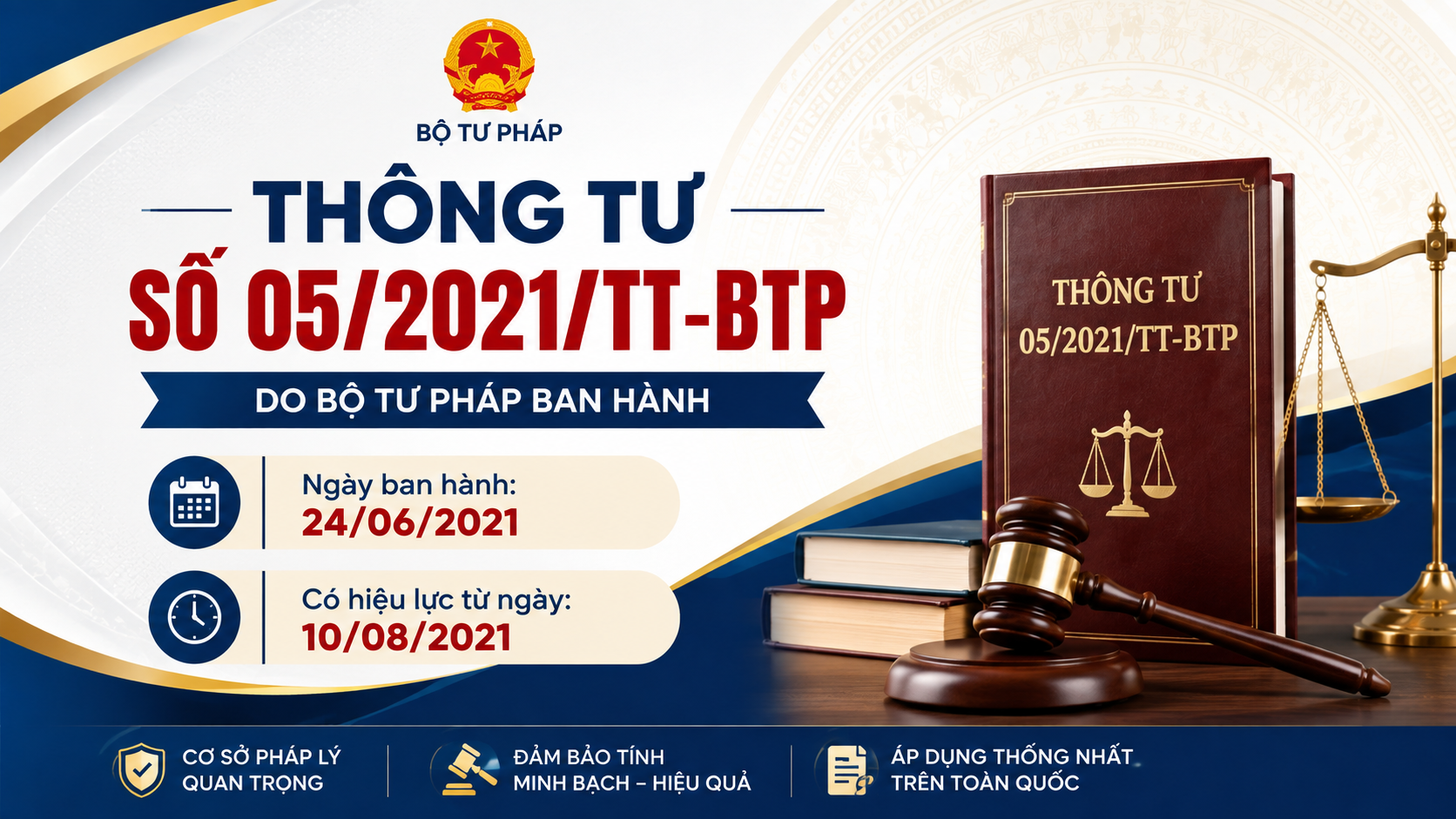 Thông tư số 05/2021/TT-BTP Hướng dẫn một số điều và biện pháp thi hành Luật Luật sư